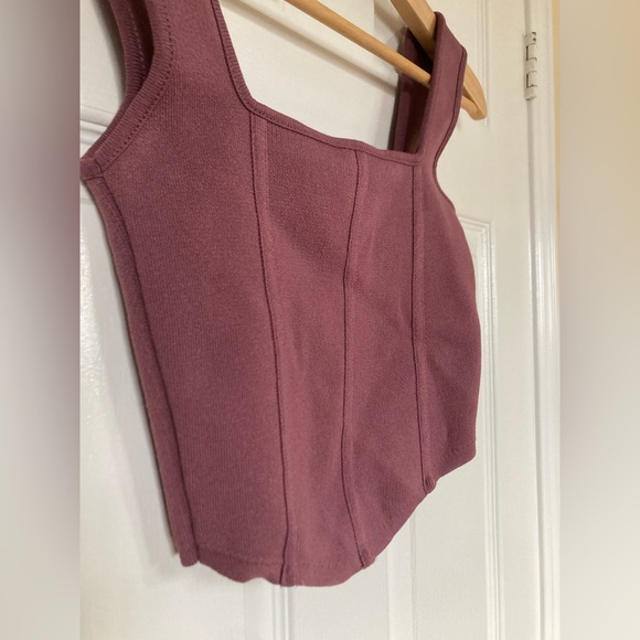 NWOT Zara Crop Tank Top - Picture 3 of 5